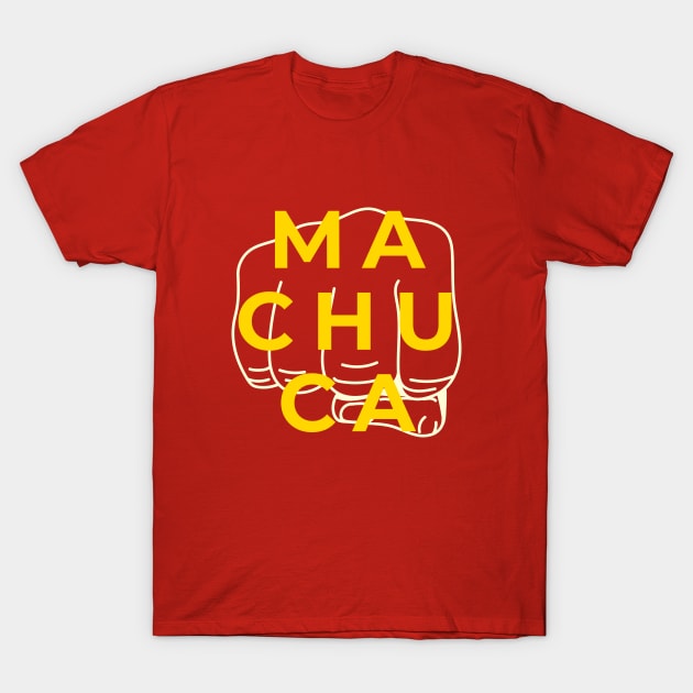 Machuca  - Dominican Republic fistbump T-Shirt by JosePepinRD